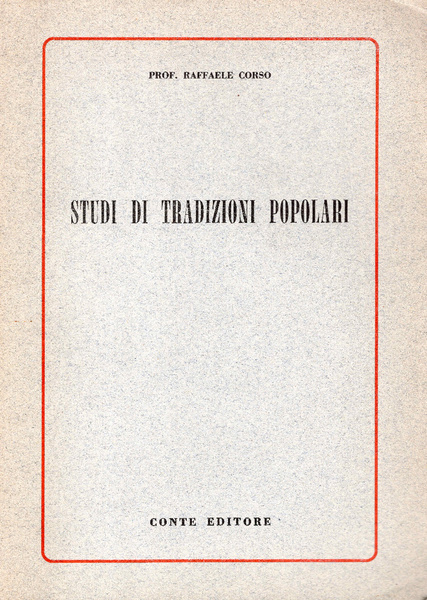 Studi di tradizioni popolari