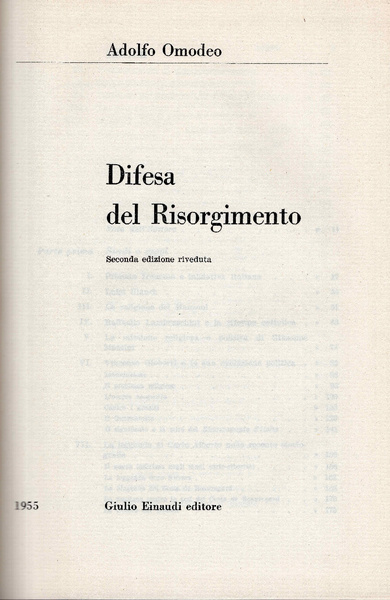 Difesa del Risorgimento