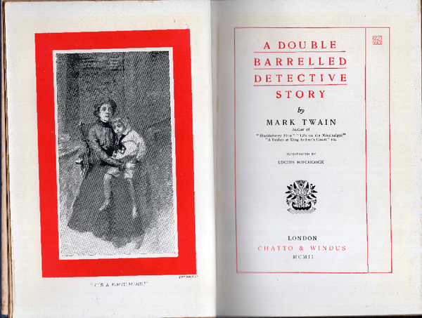 A double barrelled detective story. Illustrated by Lucius Hitchcock