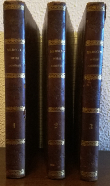 Difese criminali dell'avvocato Giuseppe Marocco. Seconda edizione milanese colla biografia …