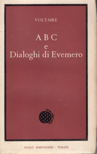 A B C e dialoghi di Evemero