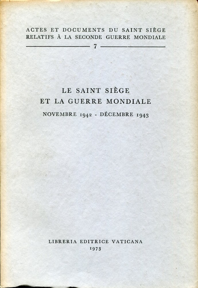 Actes et documents du Saint Siège relatifs à la Seconde …