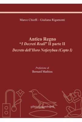 Antico regno. «I decreti reali» II parte II. Decreto dell'Horo …