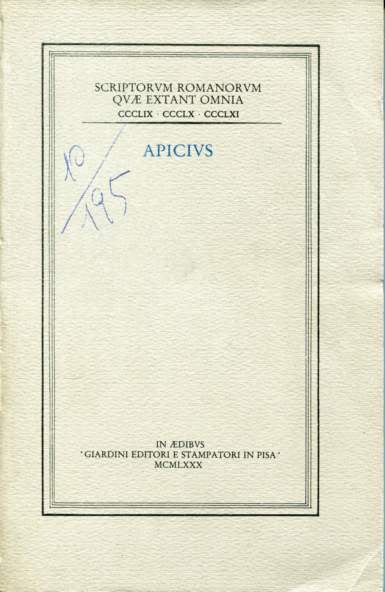 Apicius