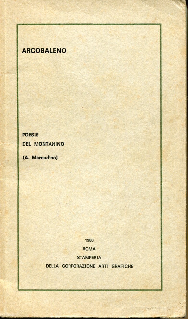 ARCOBALENO. Poesie del Montanino