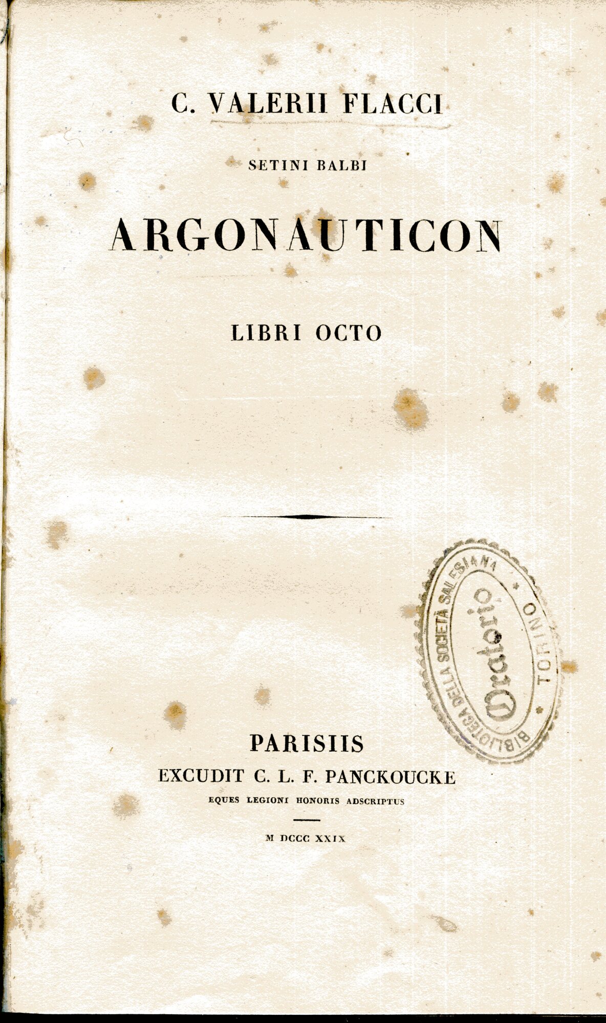 Argonauticon libri octo
