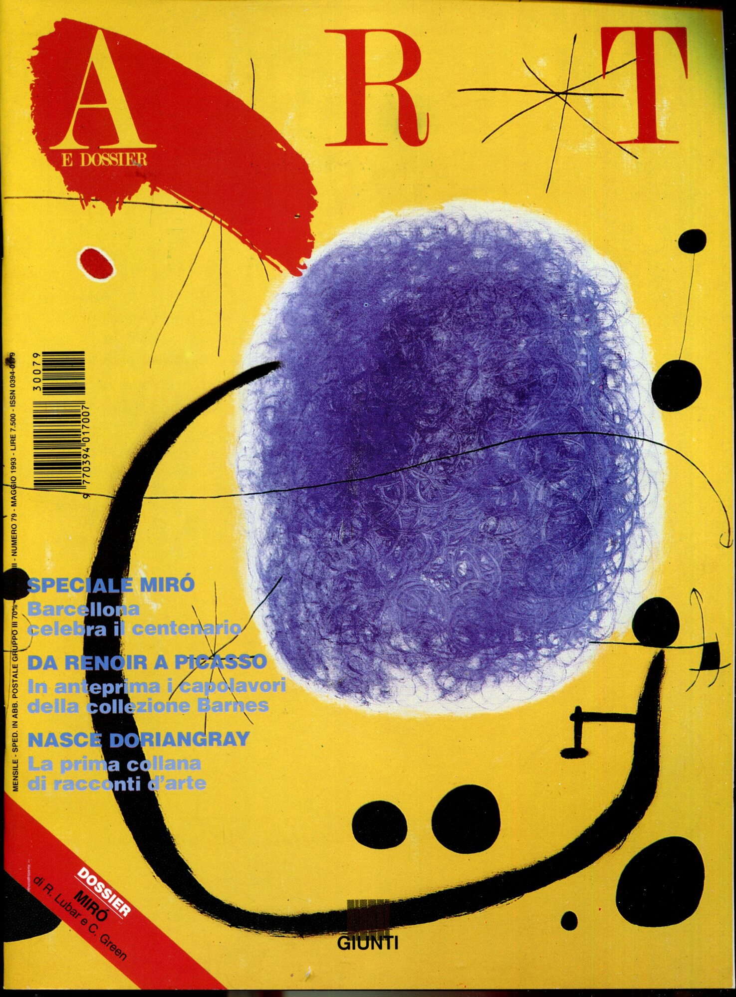 Art Dossier Anno 1993 n. 79