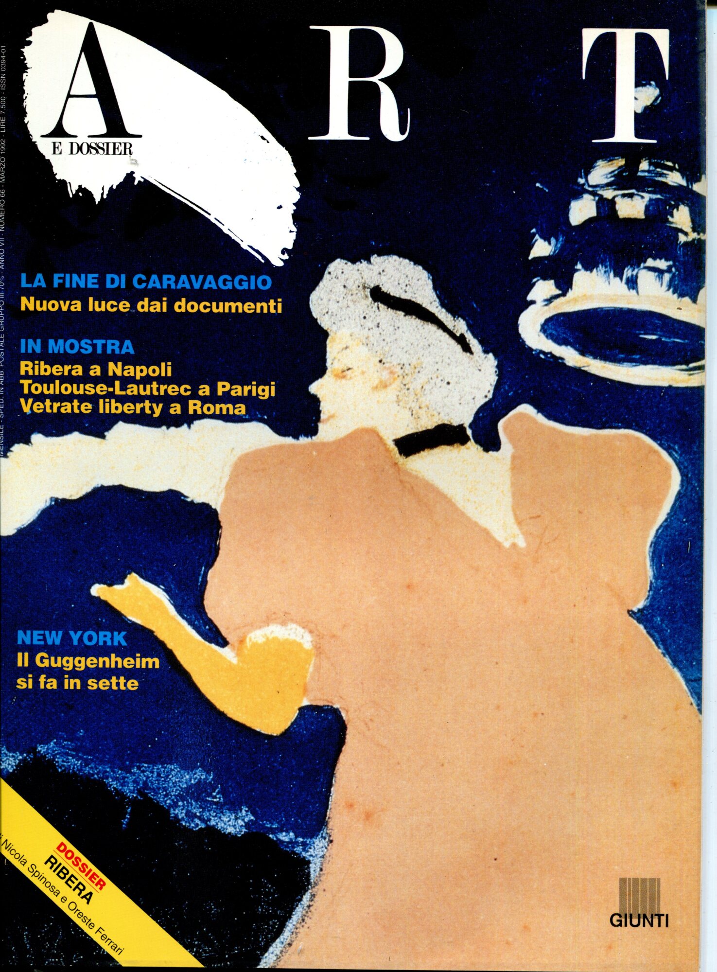 Art e dossier n. 66 settembre 1992
