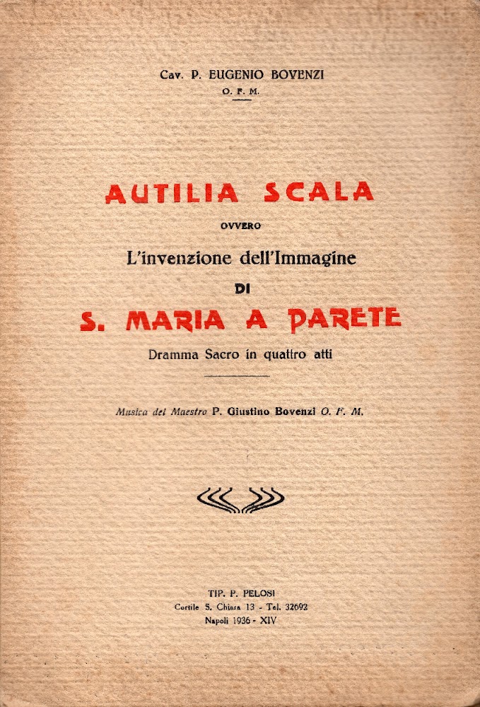 Autilia Scala ovvero l'invenzione della immagine di S. Maria a …