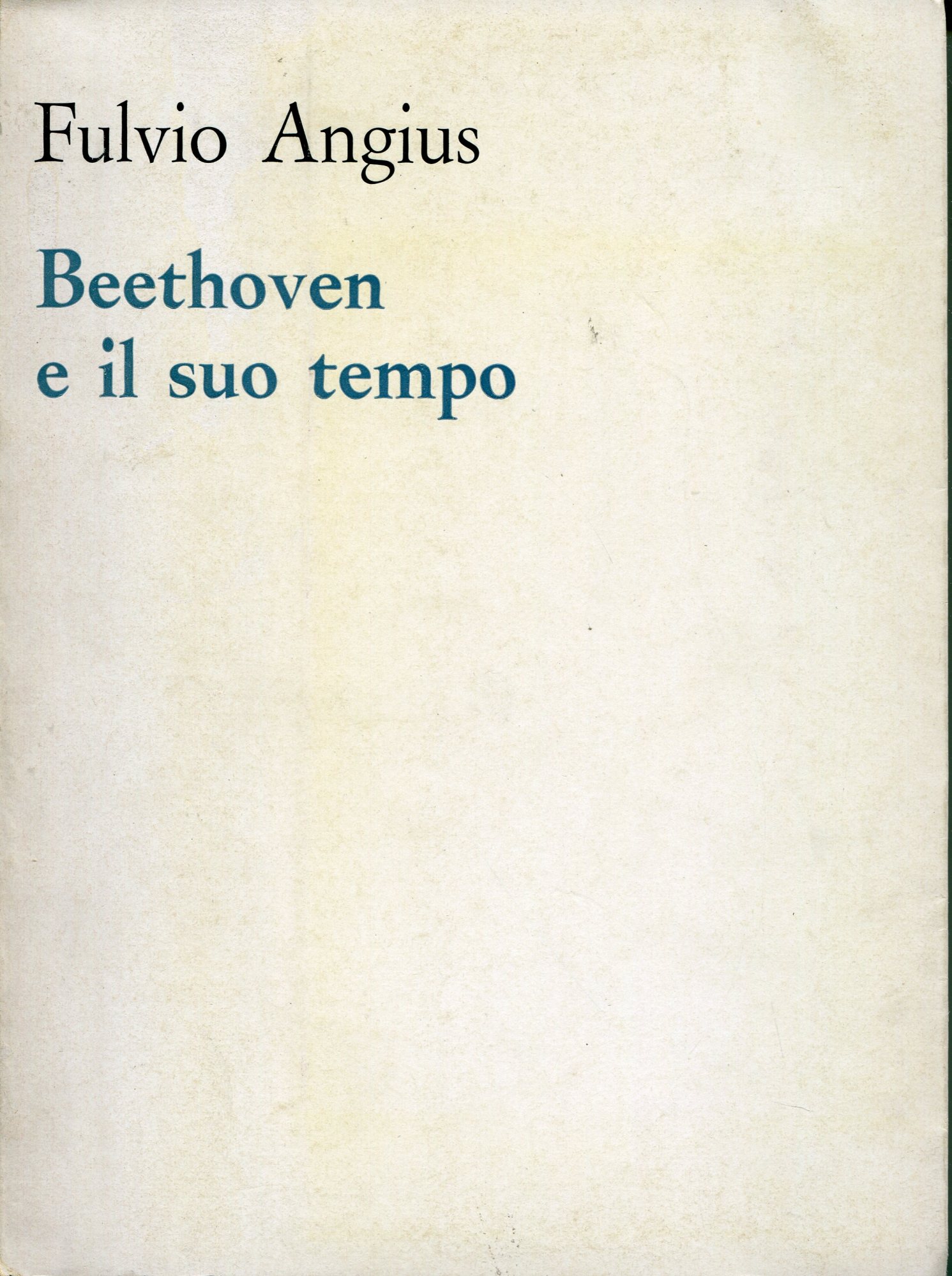 Beethoven e il suo tempo