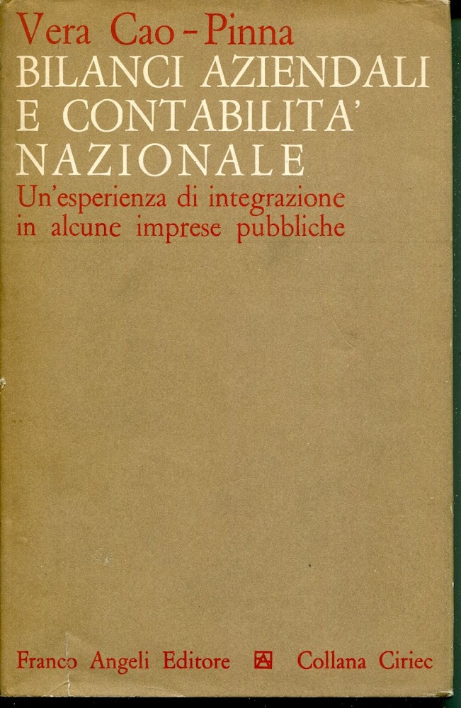 Bilanci aziendali e contabilita nazionale