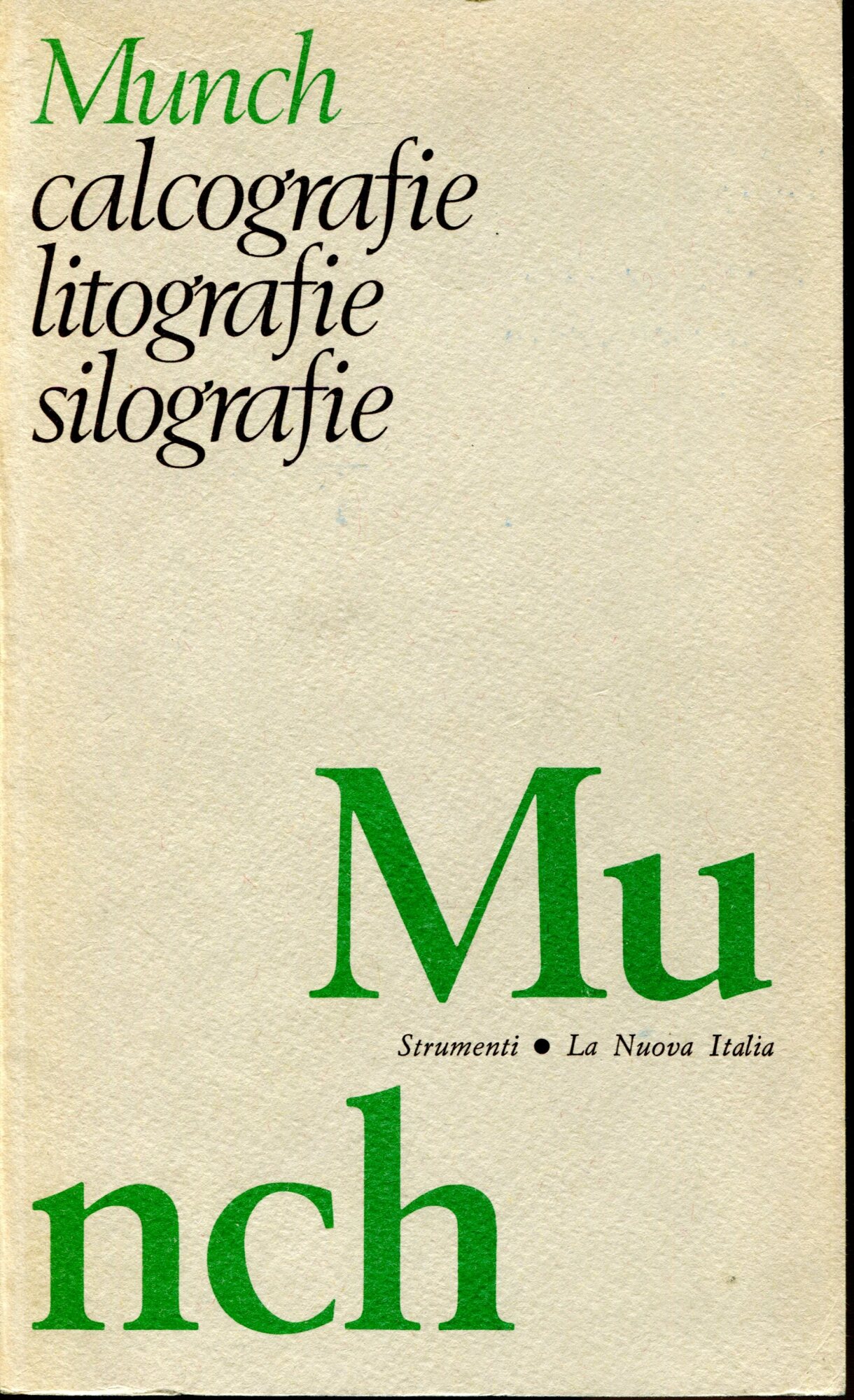 Calcografie, litografie, stilografie. Scelte e annotate da Langaard, J. H.
