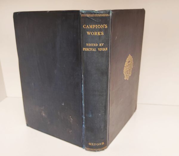 Campions works, edited by Percival Vivian