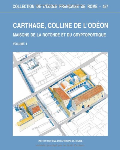 Carthage, colline de l'Odéon, maisons de la rotonde et du …