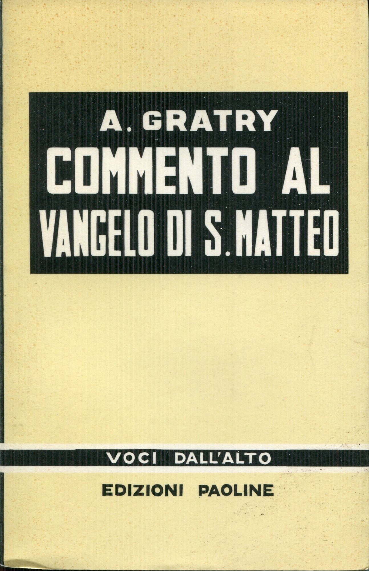 Commento al Vangelo di s. Matteo
