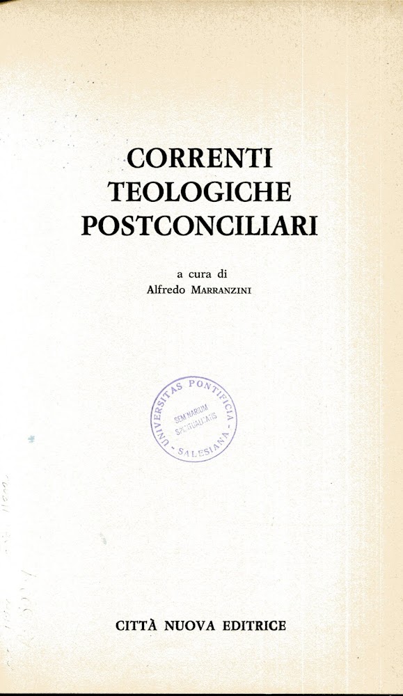 Correnti teologiche postconciliari