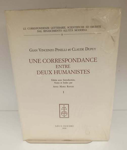 Correspondance entre deux humanistes. Vol. I - II