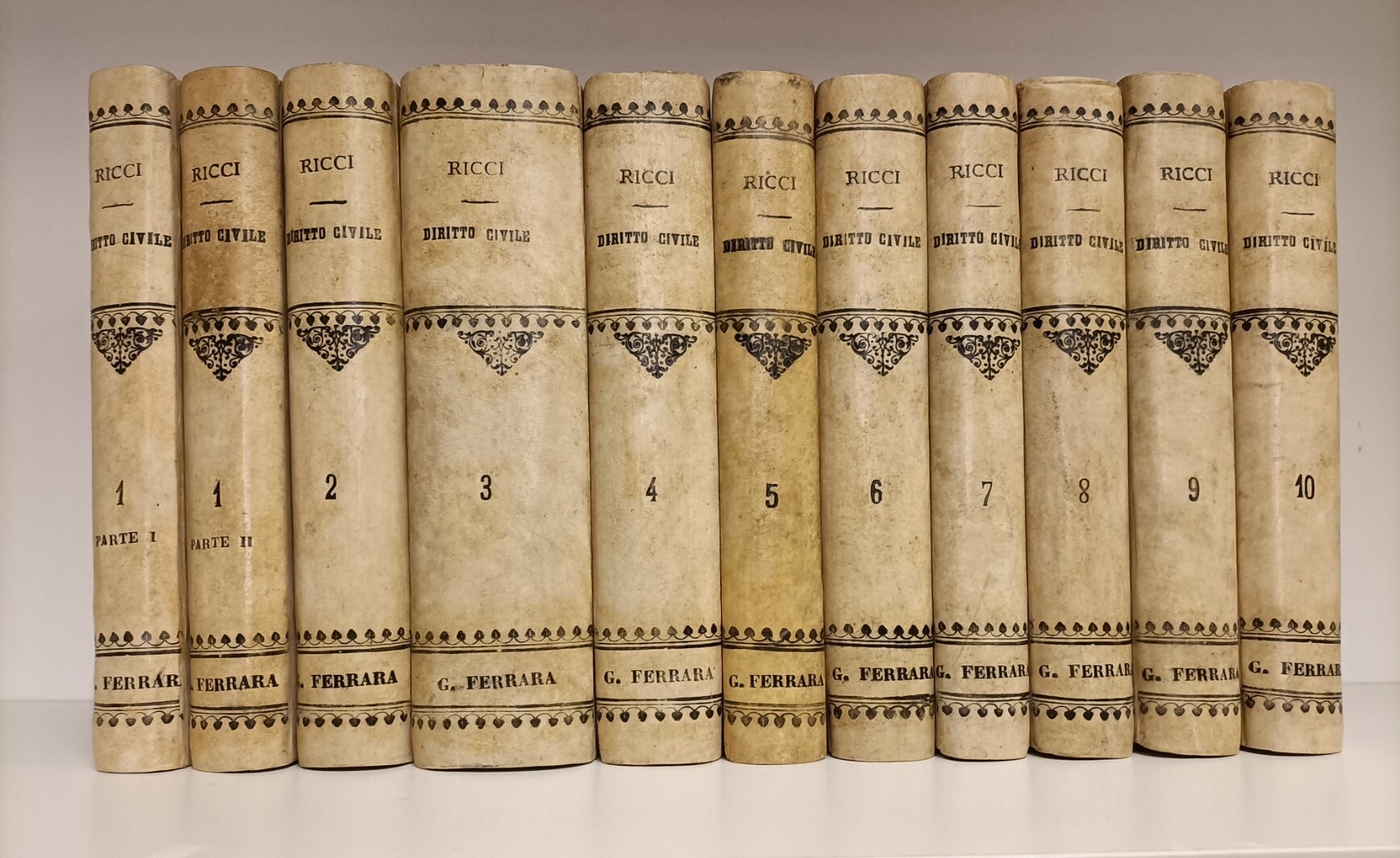 Corso teorico-pratico di diritto civile. Prima ristampa della terza edizione …