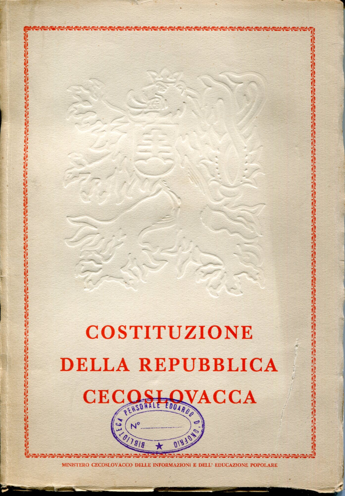 Costituzione della Repubblica cecoslovacca
