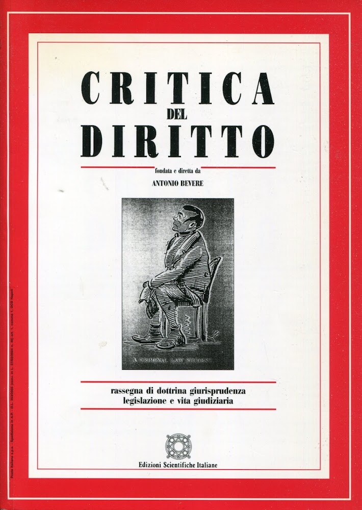 Critica del diritto : rassegna di dottrina, giurisprudenza, legislazione e …