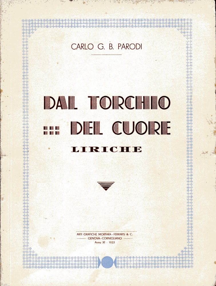 Dal torchio del cuore : Liriche