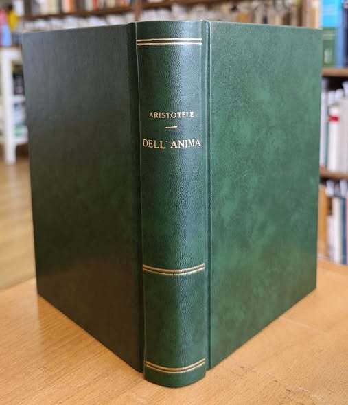 Dell'anima. Libri 1.-2. e 3. Introduzione e traduzione di M. …