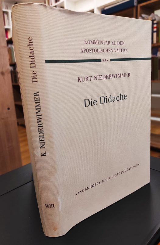 Die Didache. [Erklärt von Kurt Niederwimmer]. (= Kommentar zu den …