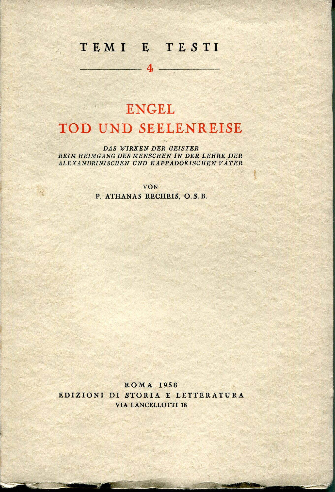 Engel, Tod und Seelenreise : das Wirken der Geister beim …