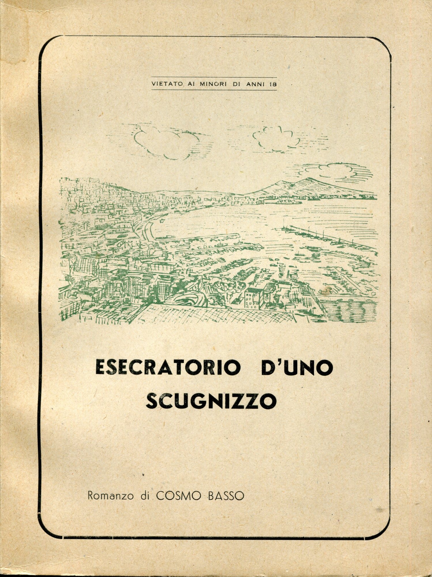 Esecratorio d'uno scugnizzo : romanzo