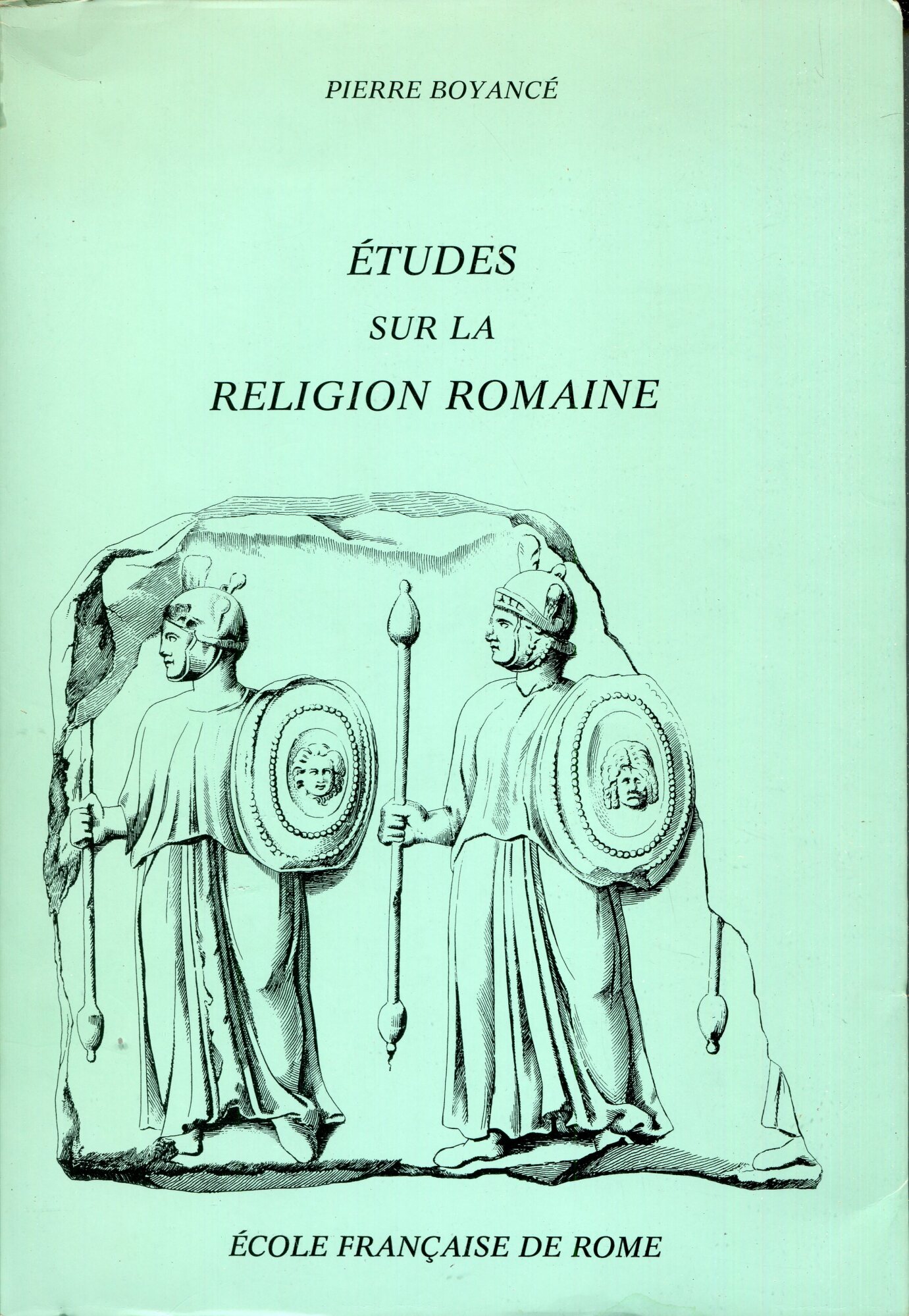 Etudes sur la religion romaine