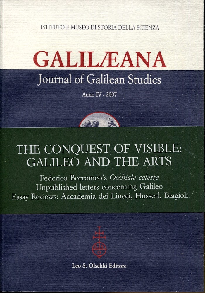 Galilæana : journal of Galilean studies, Anno IV. 2007. The …