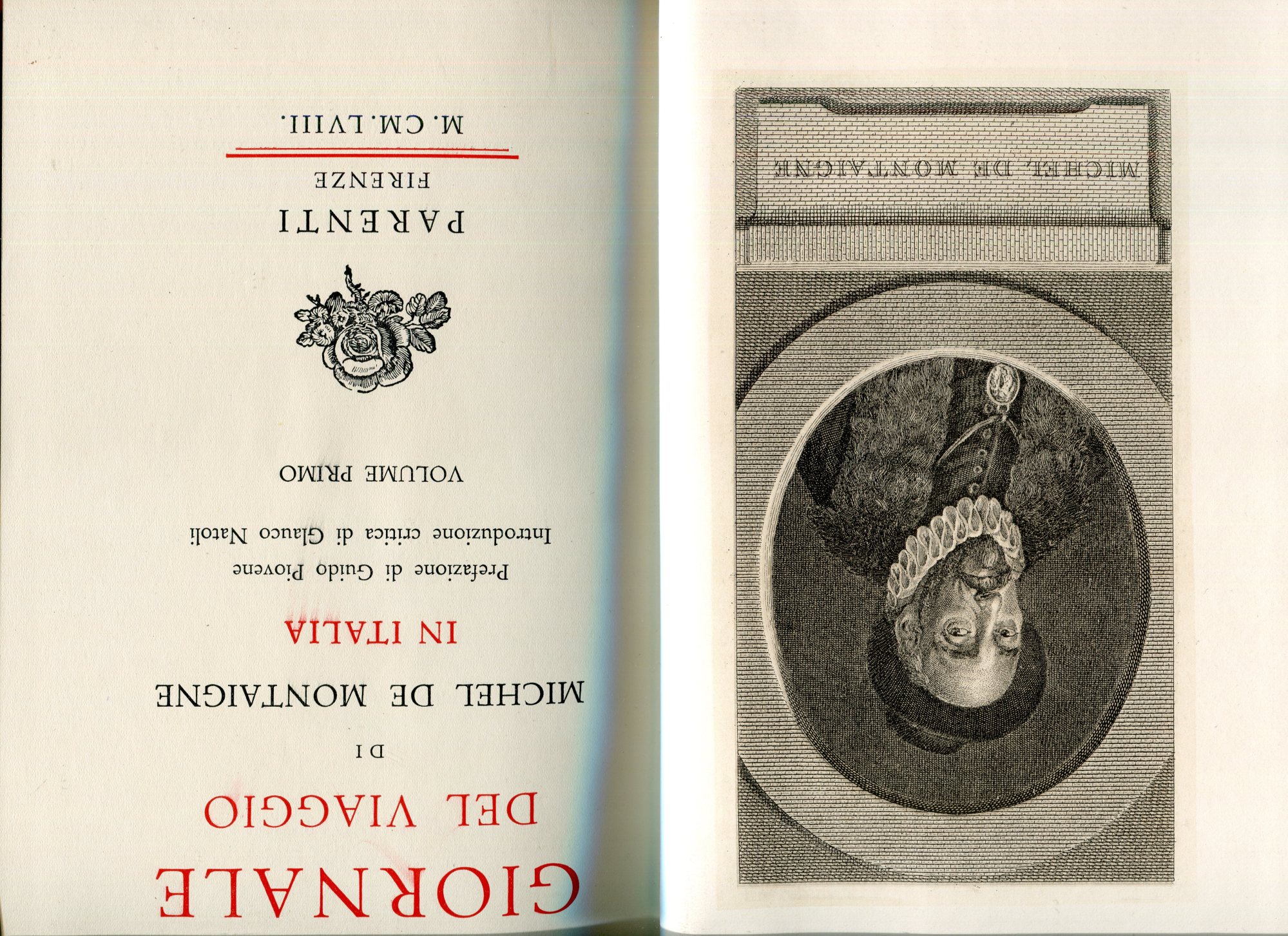 Giornale del viaggio di Michel de Montaigne in Italia