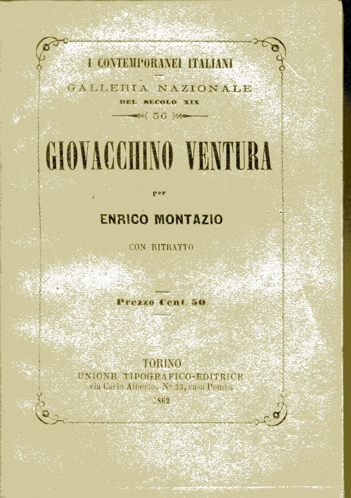 Giovacchino Ventura con ritratto