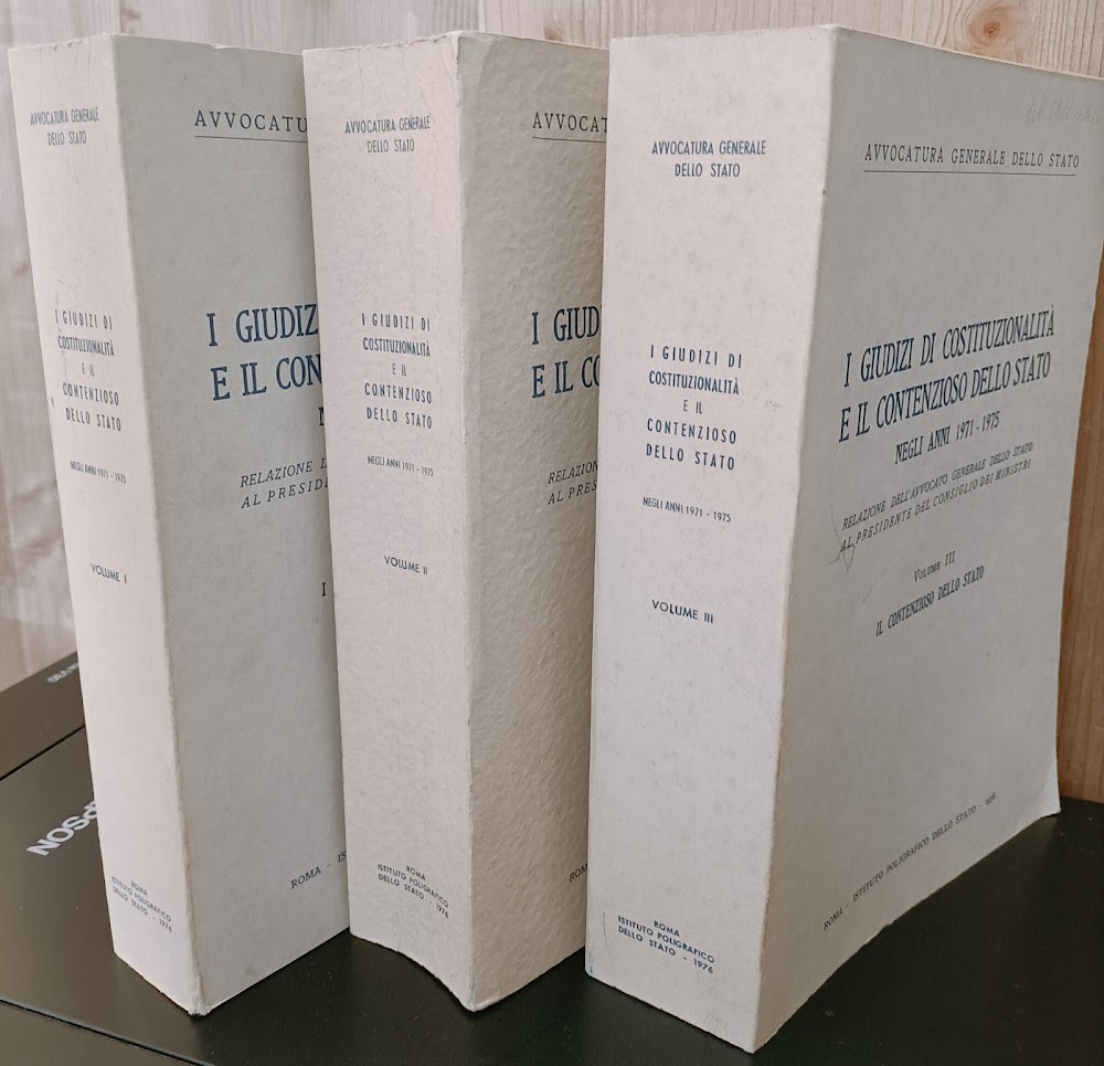 I giudizi di costituzionalità e il contenzioso dello Stato negli …