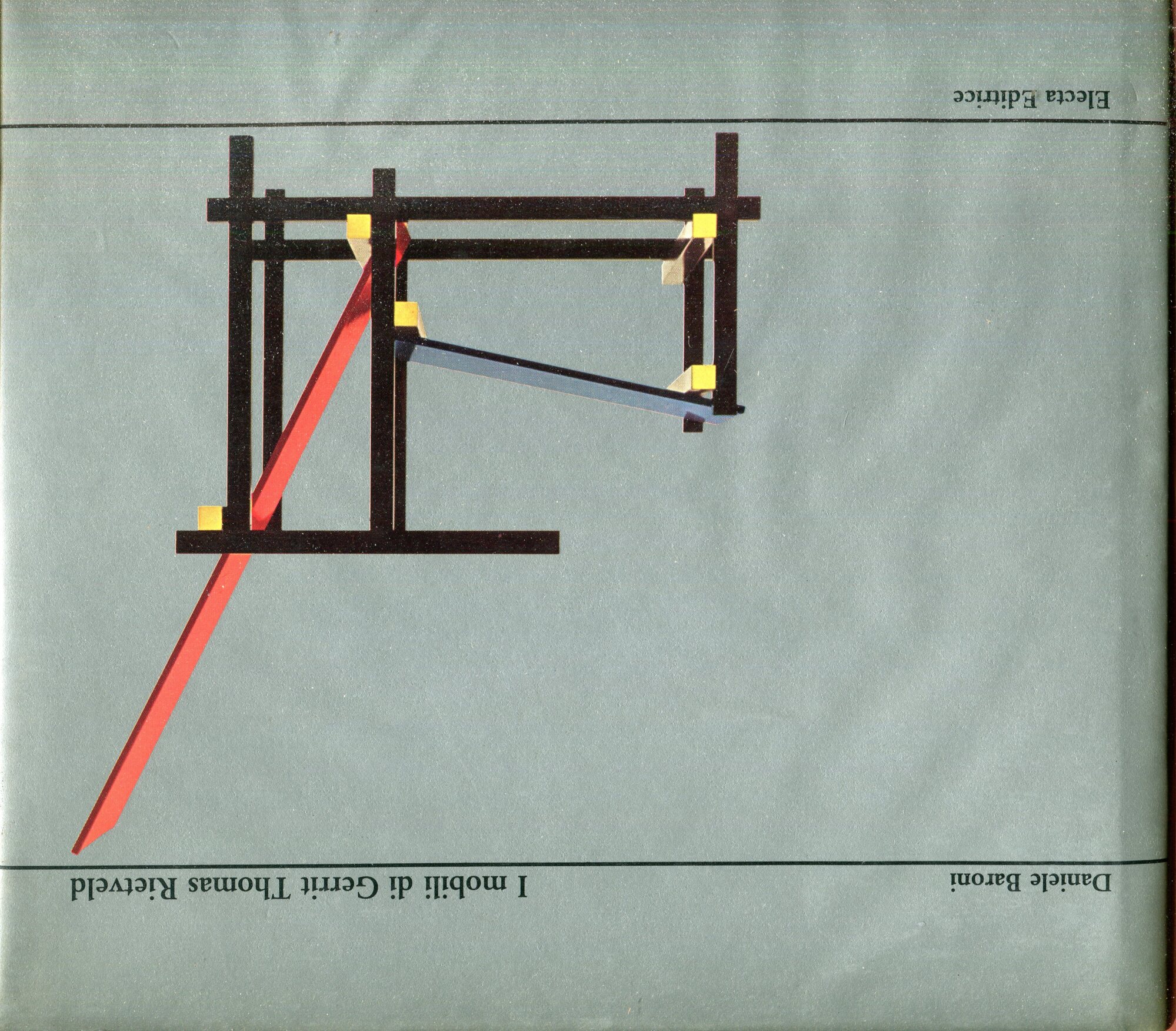 I mobili di Gerrit Thomas Rietveld