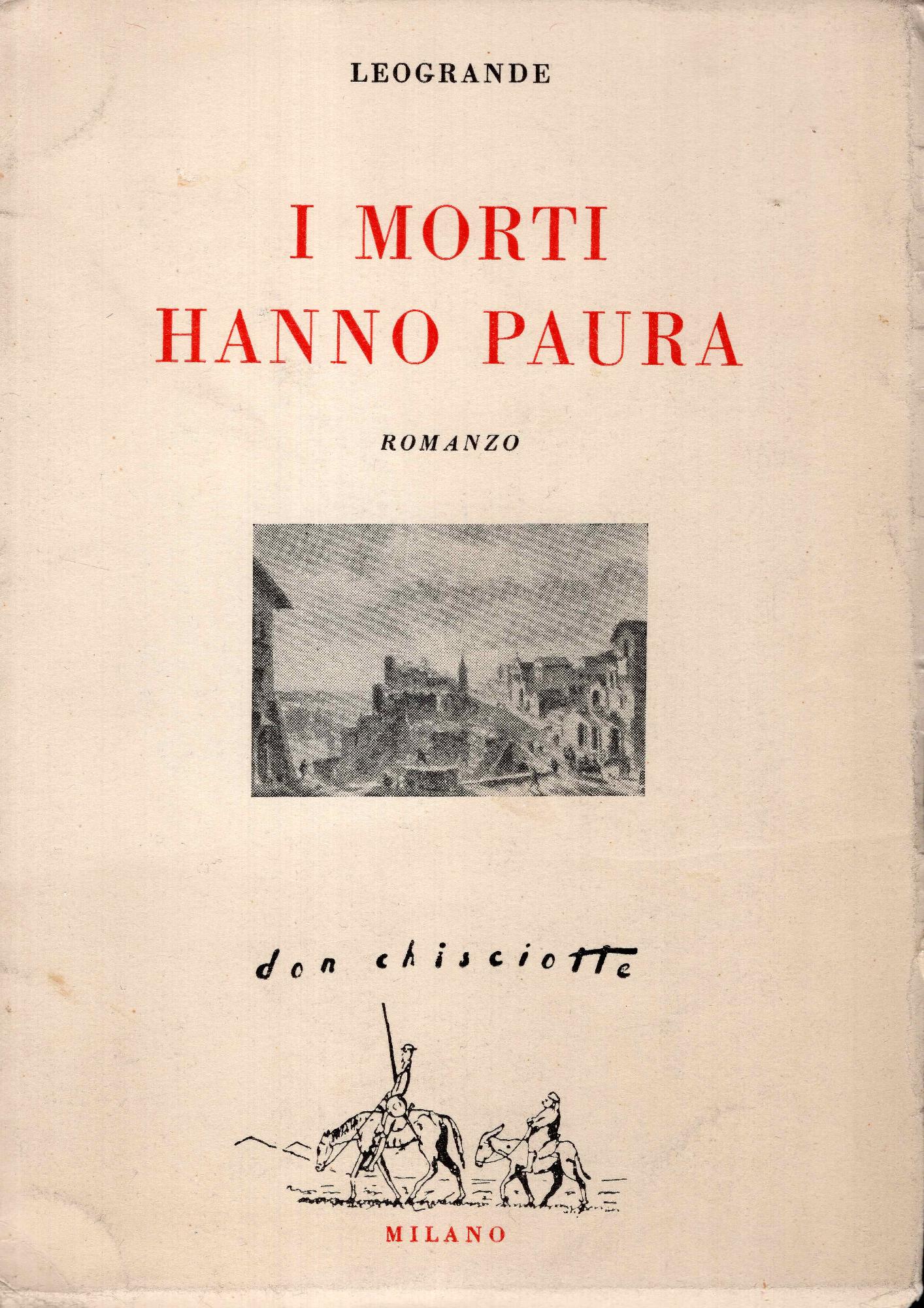 I morti hanno paura romanzo