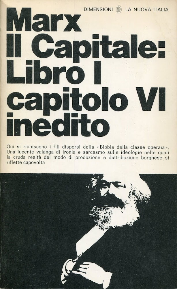 Il capitale. Libro 1., capitolo 6. inedito : risultati del …