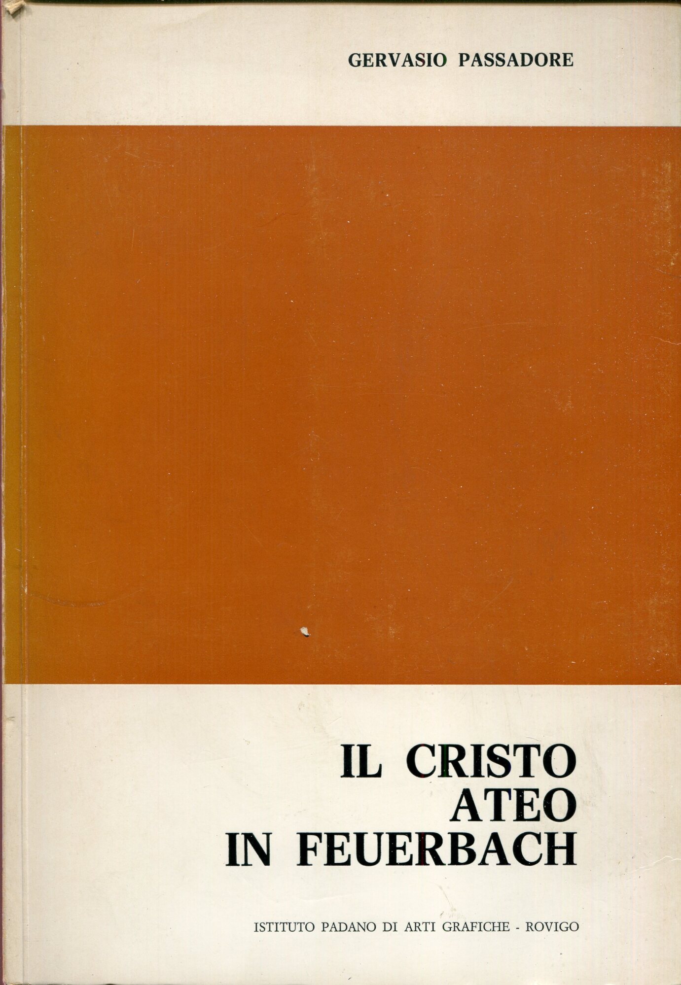 Il Cristo ateo in Feuerbach
