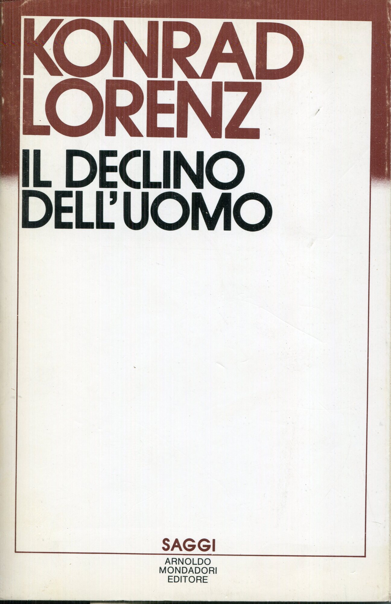 Il declino dell'uomo
