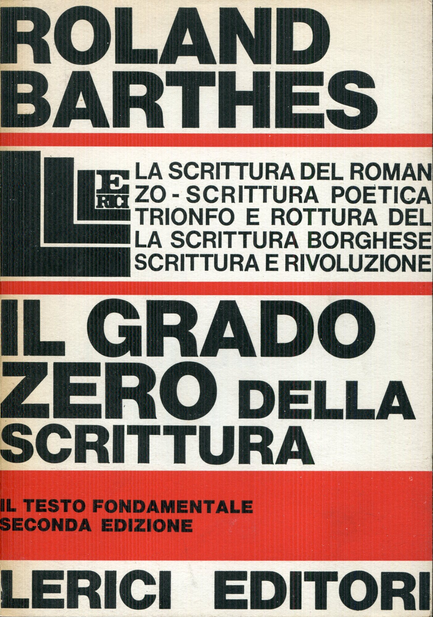 Il grado zero della scrittura