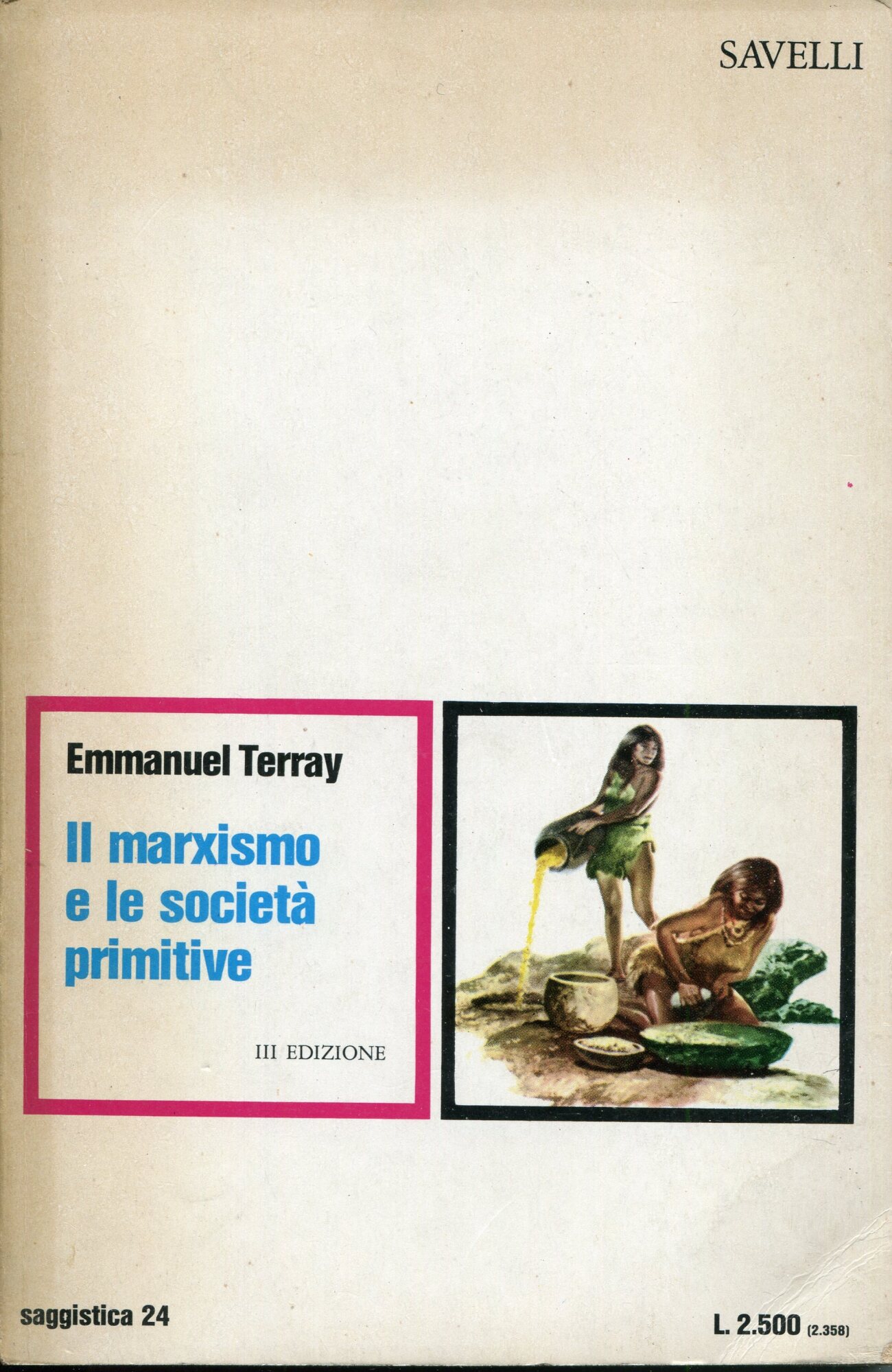 Il marxismo e le societa primitive