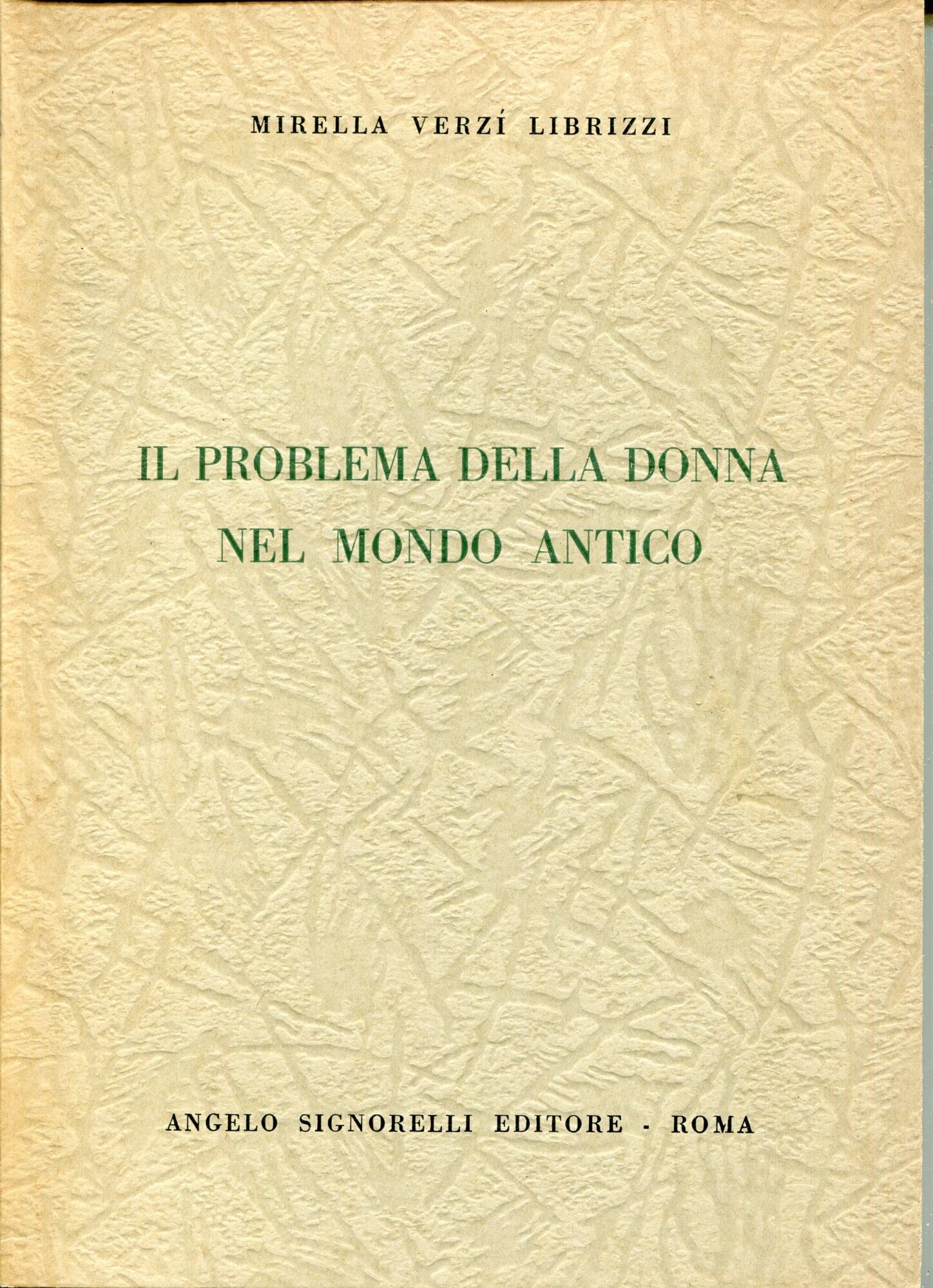 Il problema della donna nel mondo antico