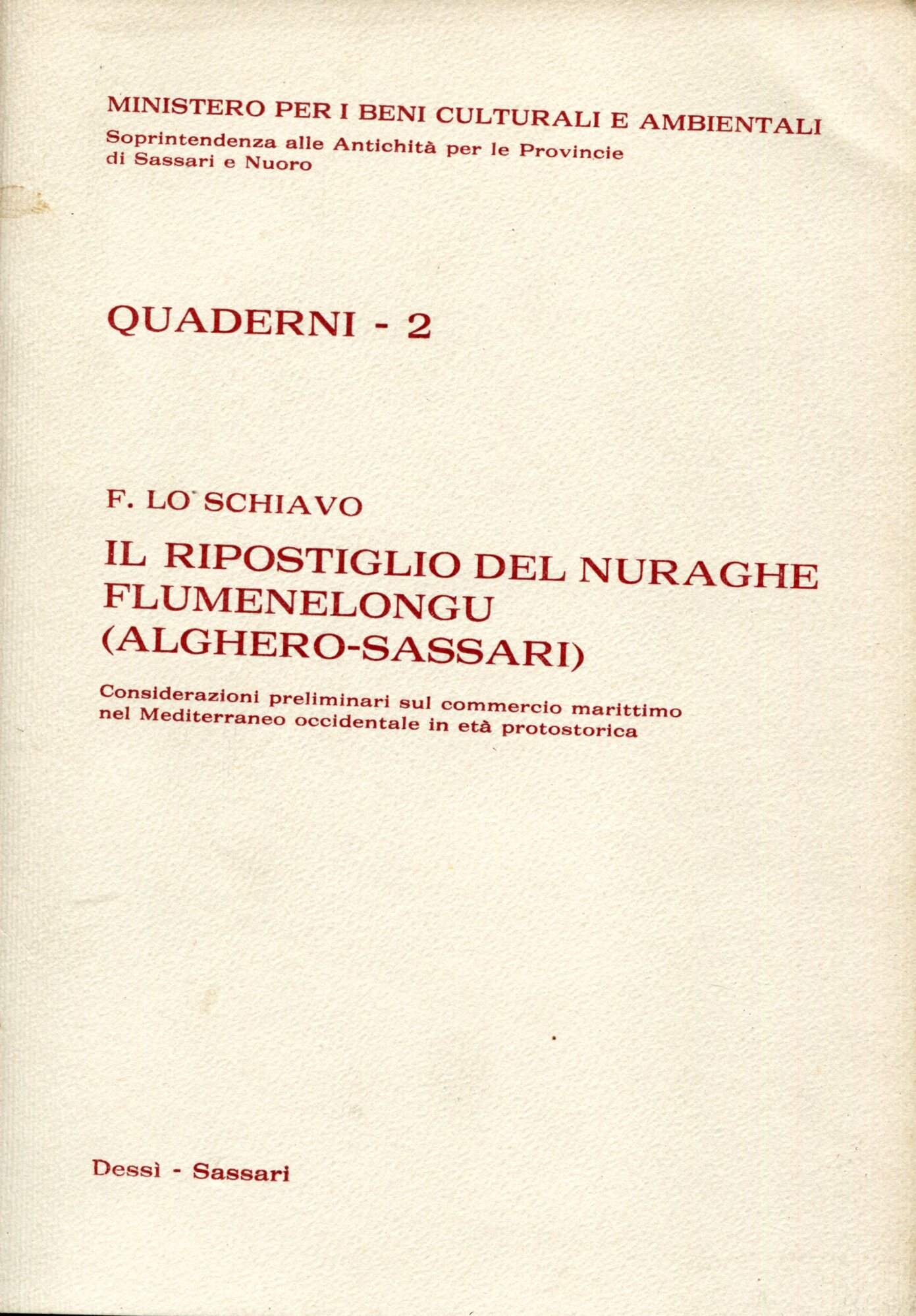 Il ripostiglio del nuraghe Flumenelongu (Alghero-Sassari) : considerazioni preliminari sul …