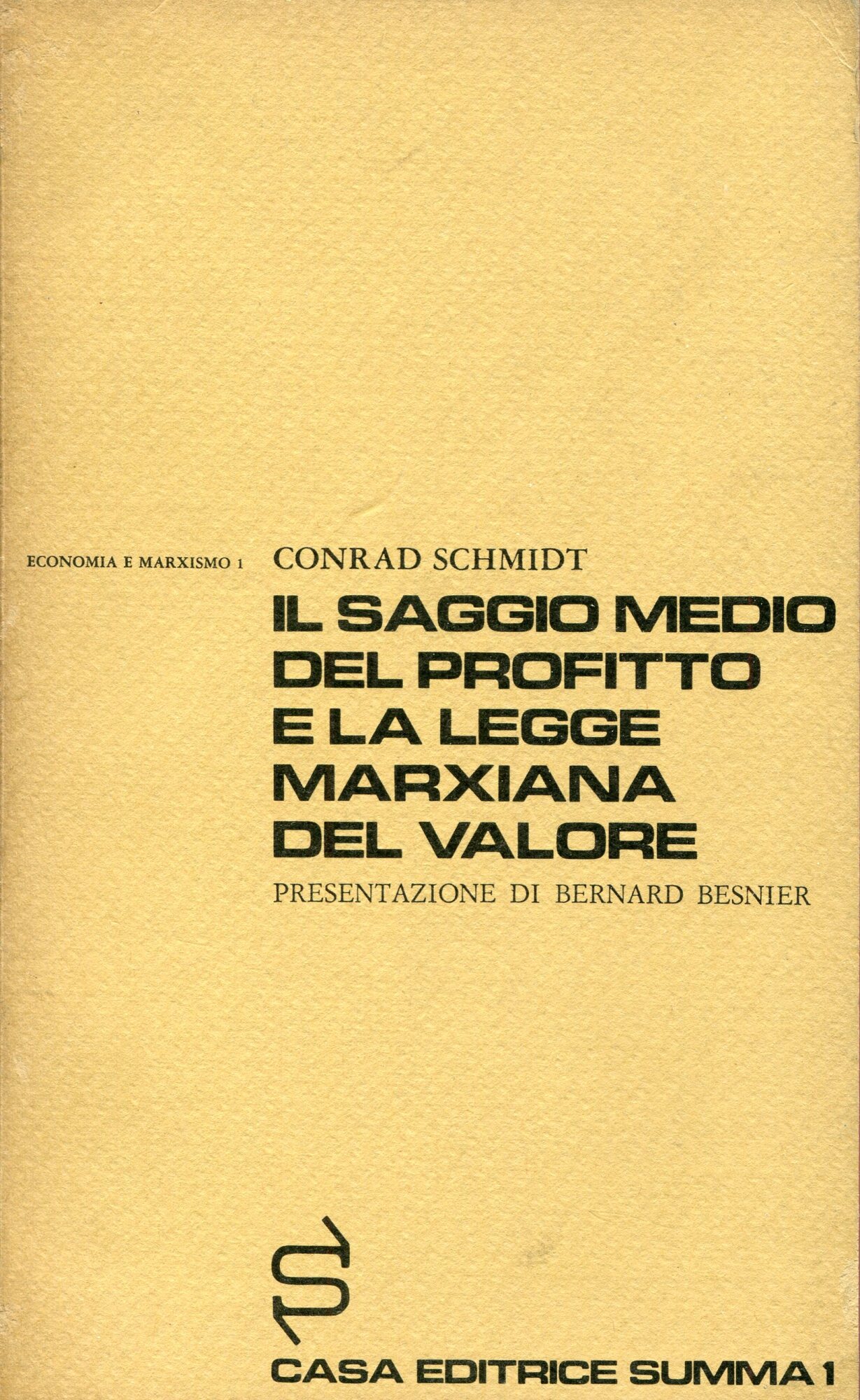 Il saggio medio del profitto e la legge marxiana del …