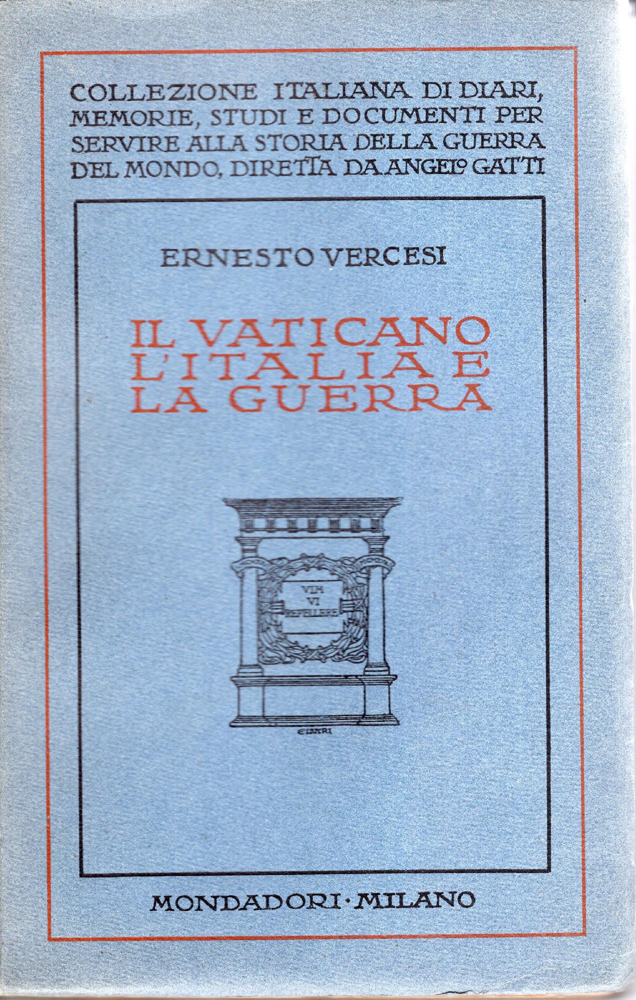 Il Vaticano, l'Italia e la guerra