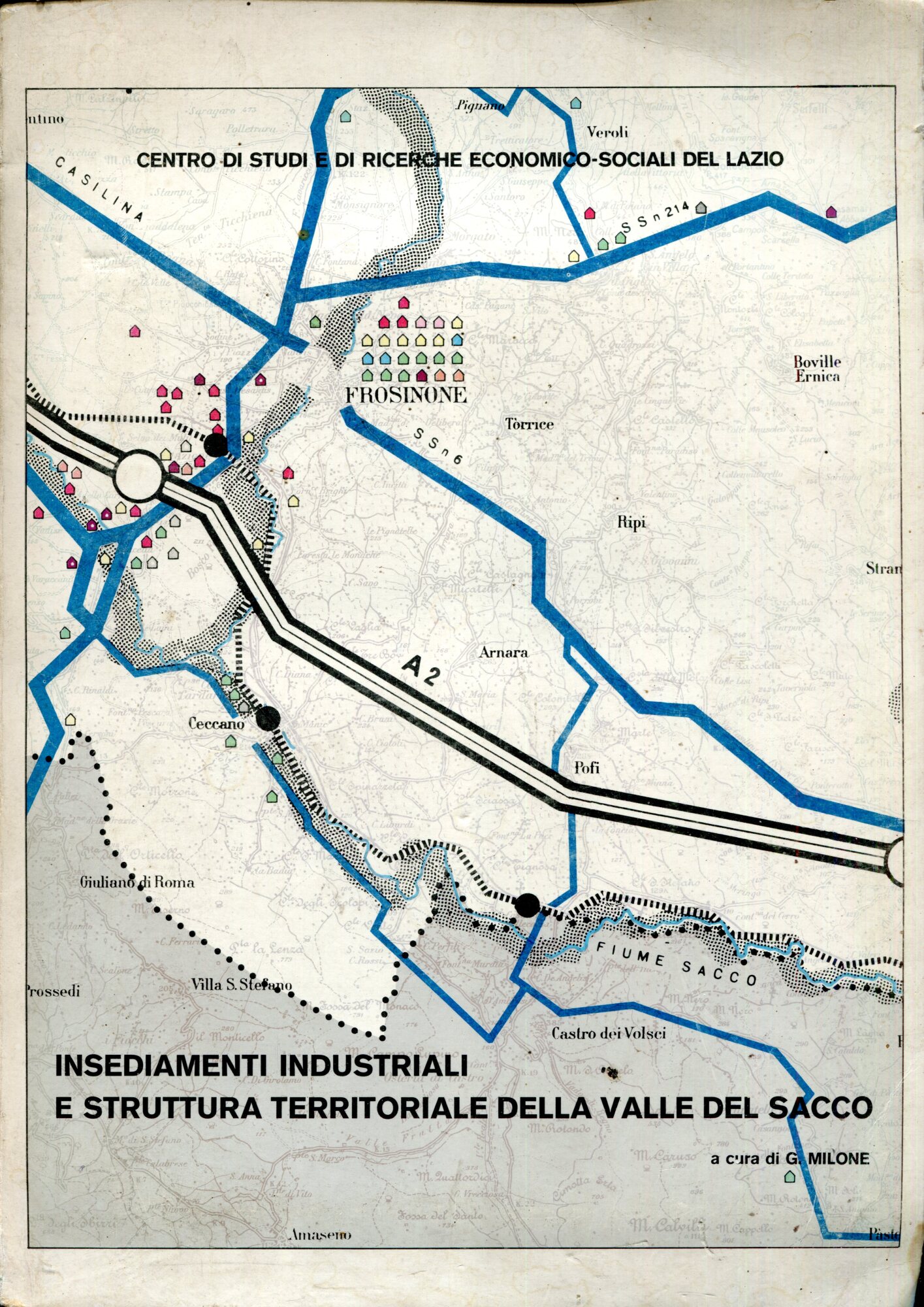 Insediamenti industriali e struttura territoriale della Valle del Sacco
