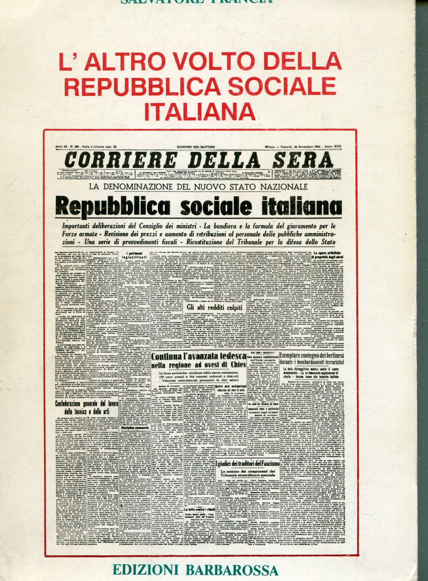 L'altro volto della Repubblica sociale italiana