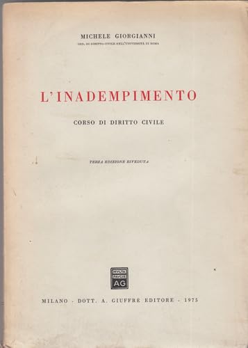 L'inadempimento. Corso di diritto civile