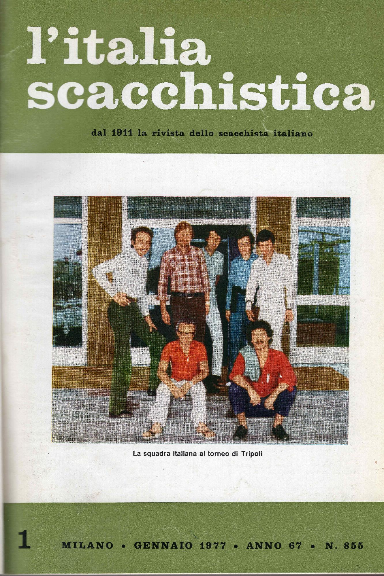 L'Italia Scacchistica dal 1911 la rivista dello scacchista italiano. Anno …