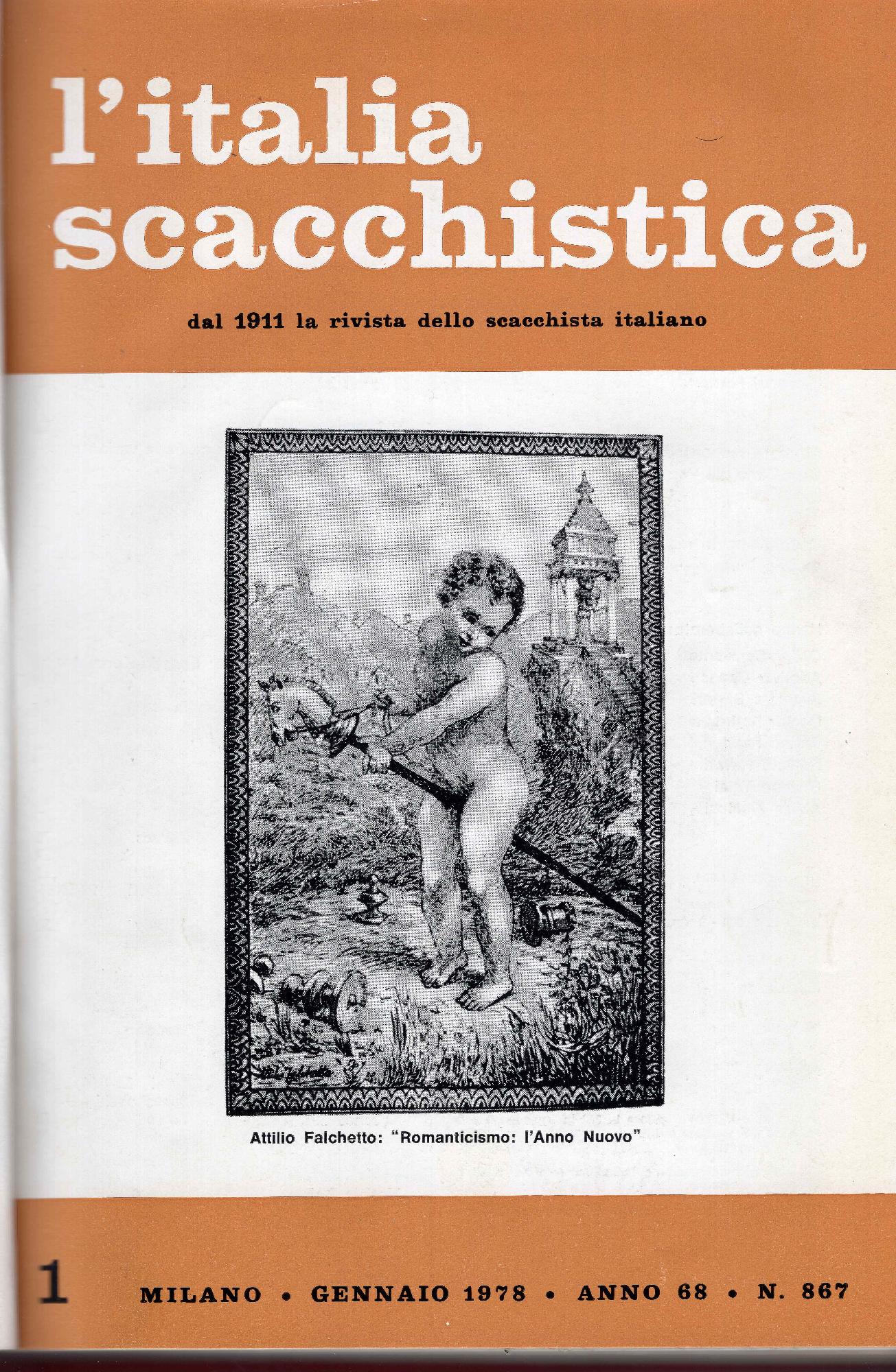 L'Italia Scacchistica dal 1911 la rivista dello scacchista italiano. Anno …